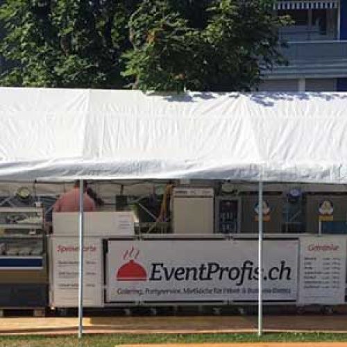 Dekorierter Raum für einen Anlass